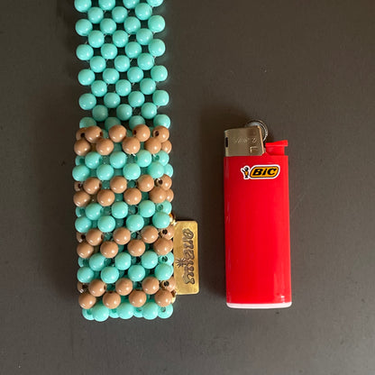 Fake scarf with lighter pocket
