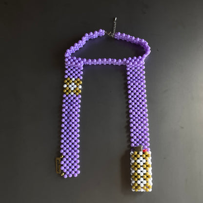 Fake scarf with lighter pocket