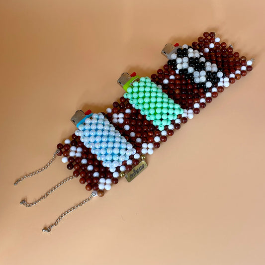 Anklet with 3 lighter pocket