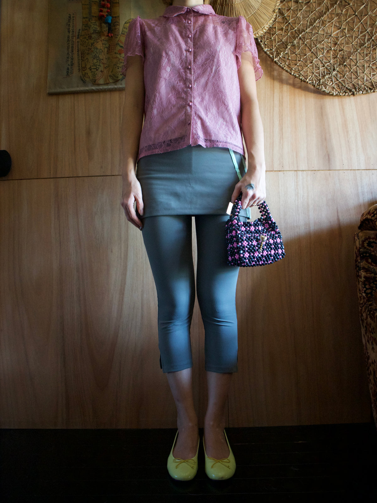 Handbag with charm