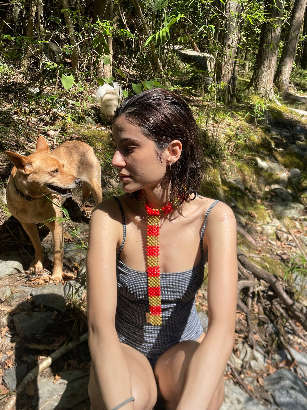 Fake scarf