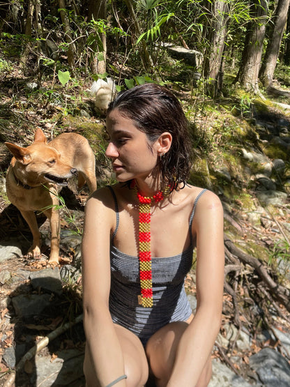 Fake scarf