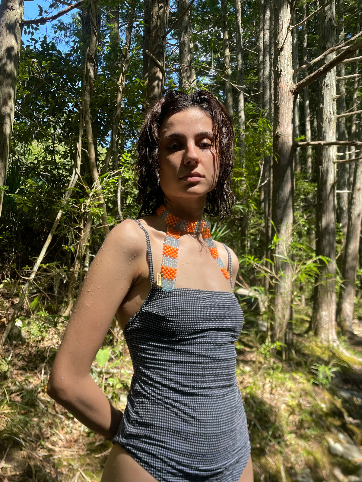 Fake scarf