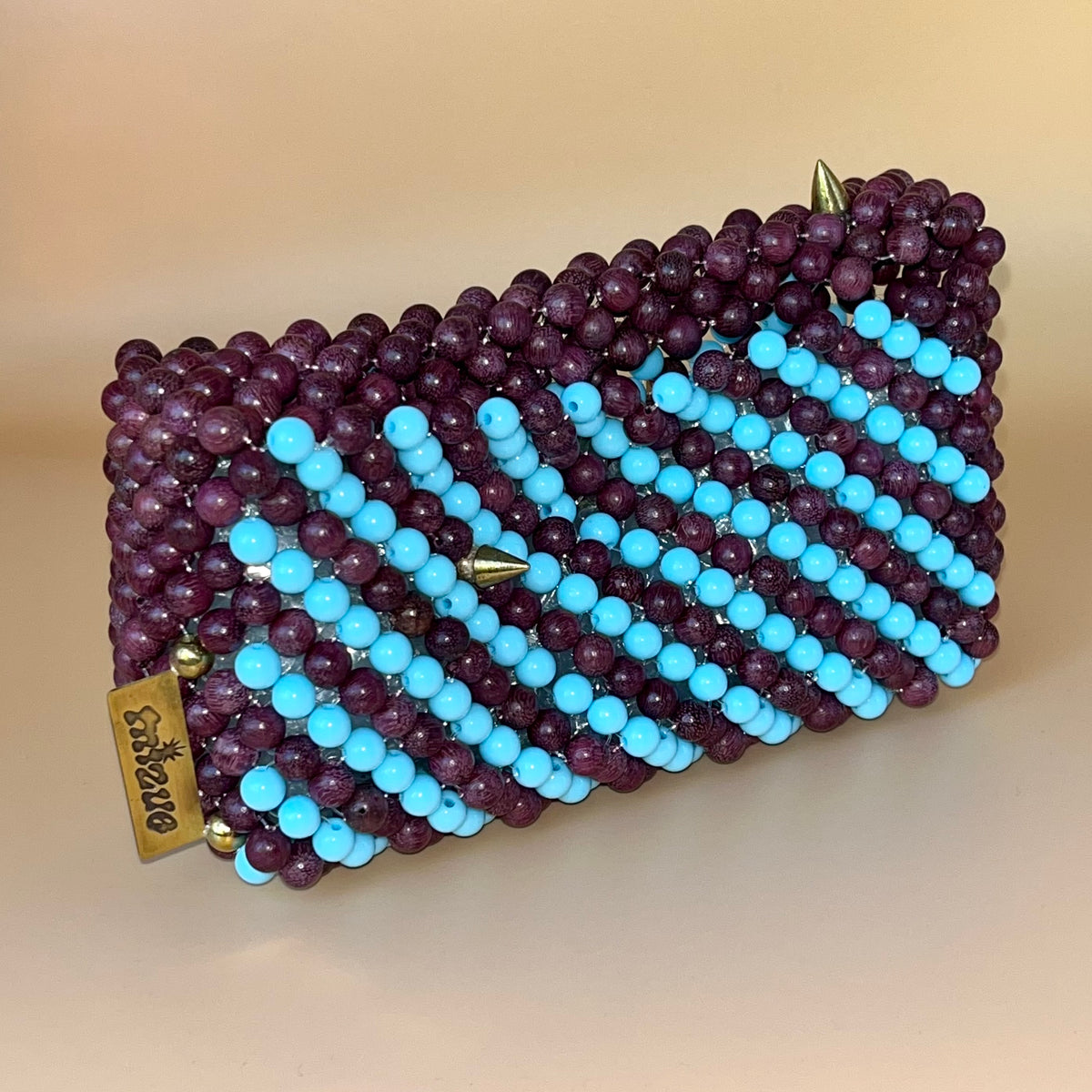 Spiked handbag