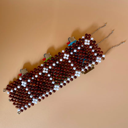 Anklet with 3 lighter pocket